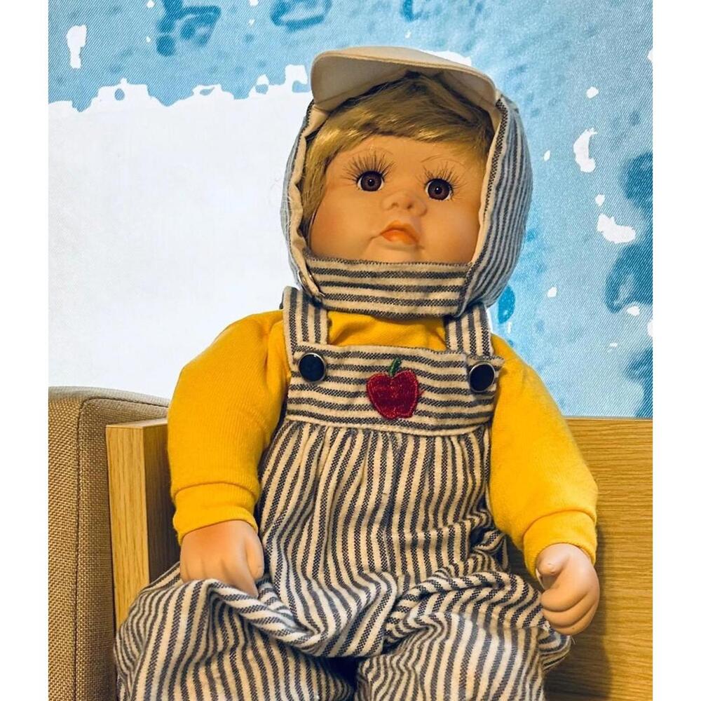 Vintage LE Tiny Treasures Skipper 14" Porcelain Baby Doll Handmade in USA